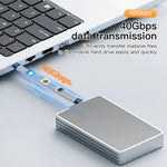 NNBILI USB4 40Gbps USB-C to USB-C Cable