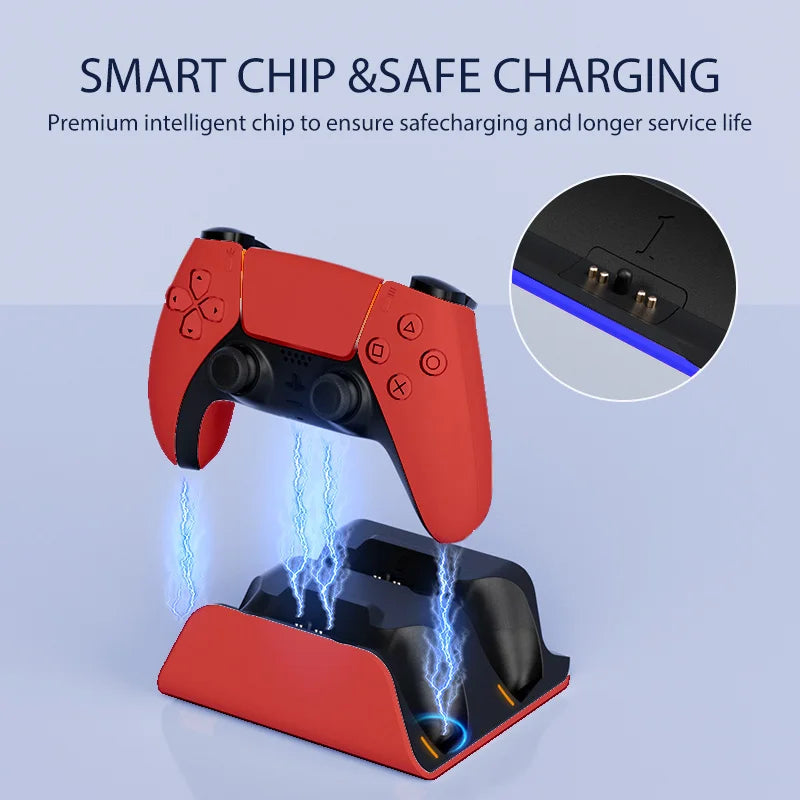 Dual Fast Charging Dock for DualSense Wireless Controllers