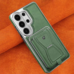 Shockproof Magnetic Leather Case with Removable Card Holder for Samsung Galaxy S26 Series