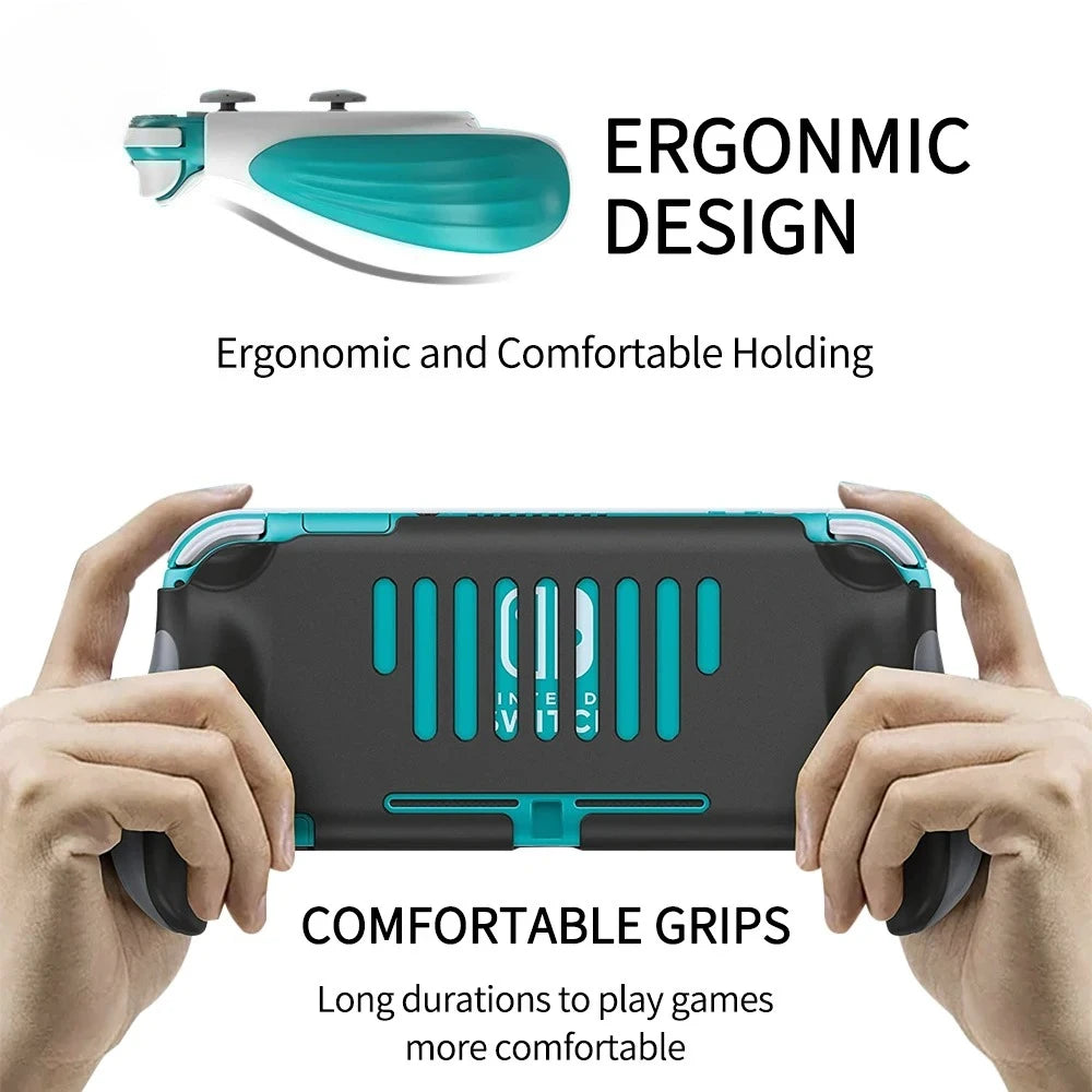 Shockproof Ergonomic Grip Case for Nintendo Switch Lite