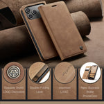 Flip Kickstand Wallet Case with Multiple Card Slots for iPhone 18 Series
