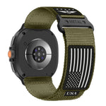 Woven Nylon Watch Strap with Metal Slide Buckle for Samsung Galaxy Watch 9