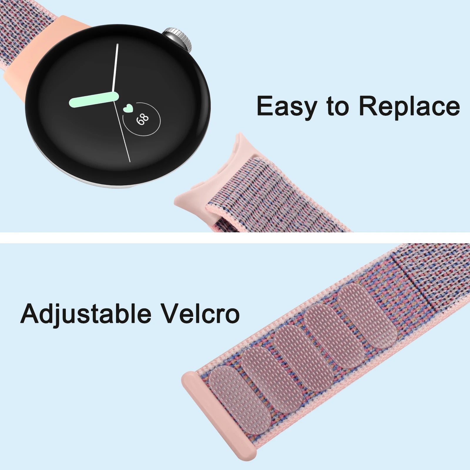 Breathable Nylon Strap for Google Pixel Watch