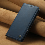 Samsung Galaxy S26 Series Leather Wallet Case with RFID Blocking
