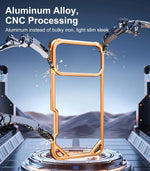 Shockproof Hollow Metal Case for iPhone 17 Series