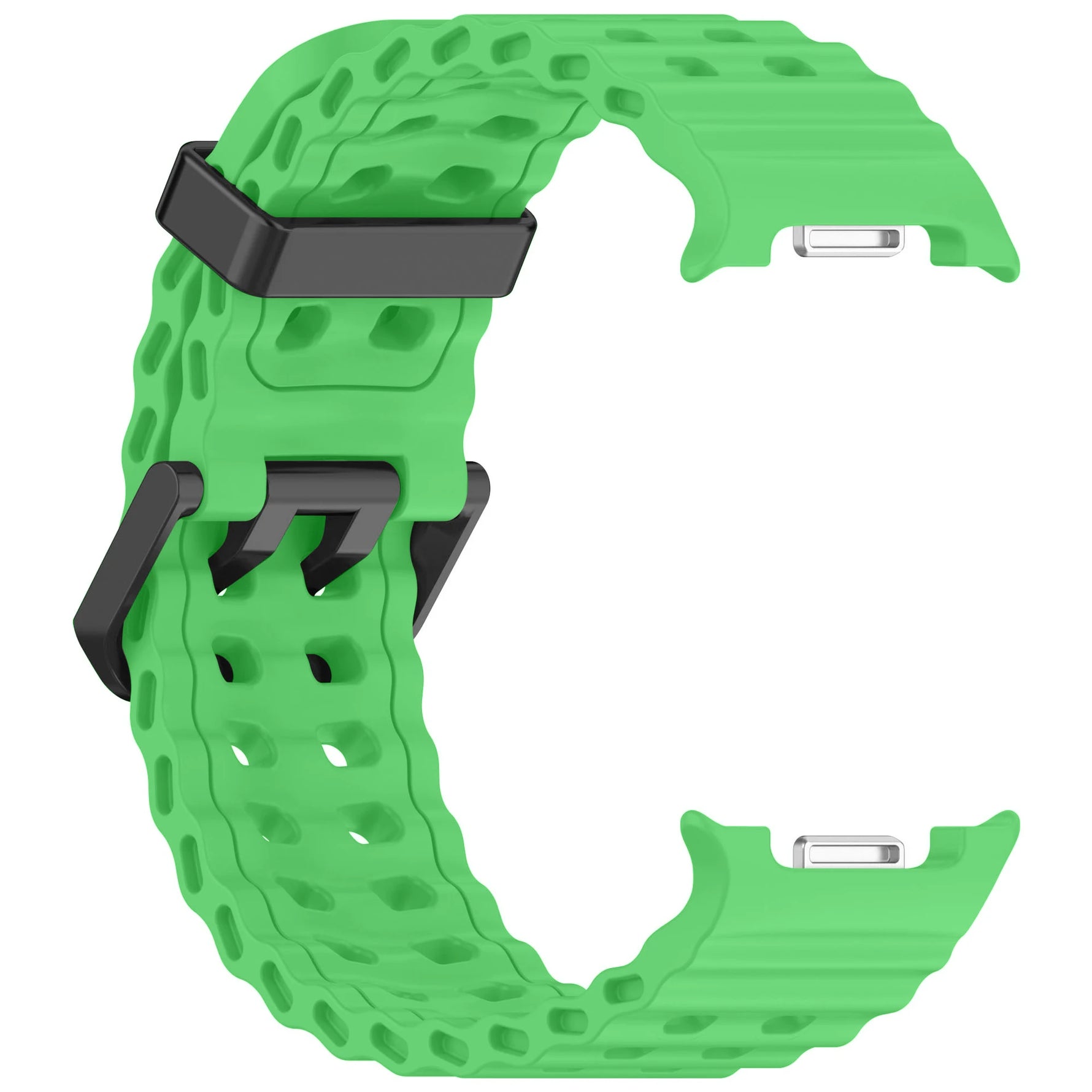 Breathable Ocean Silicone Watch Band for Samsung Galaxy Watch 8 & Galaxy Watch 8 Classic