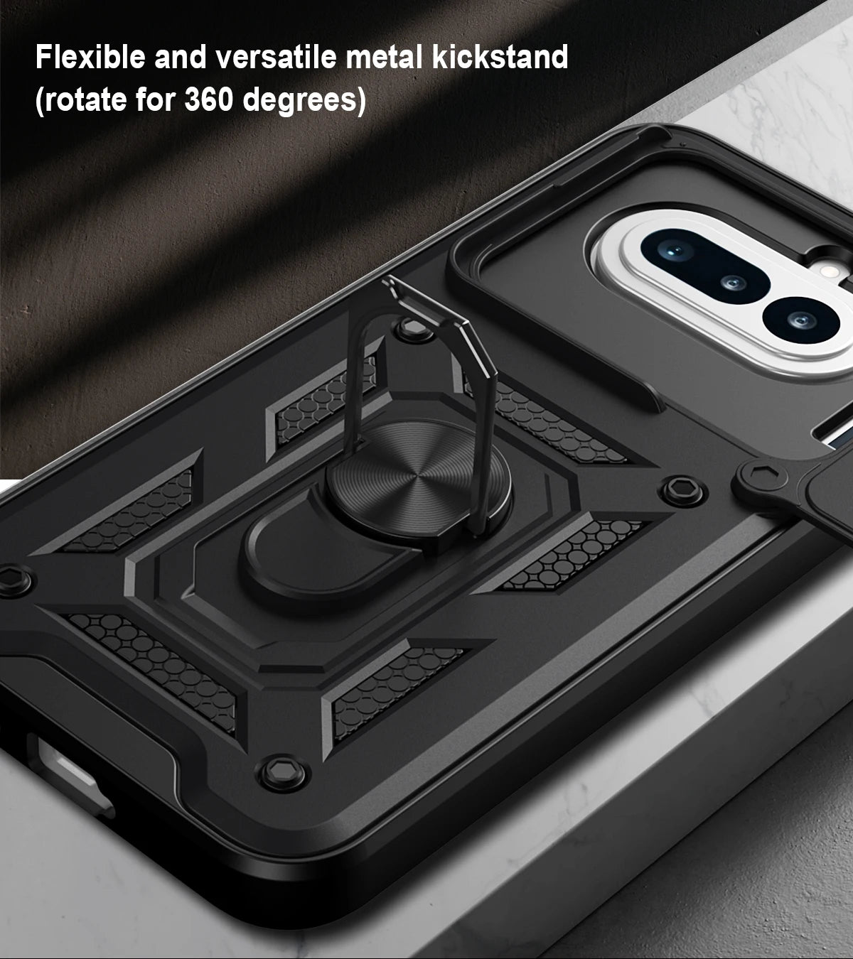 Dual-Layer Armor Case for Nothing Phone 4a