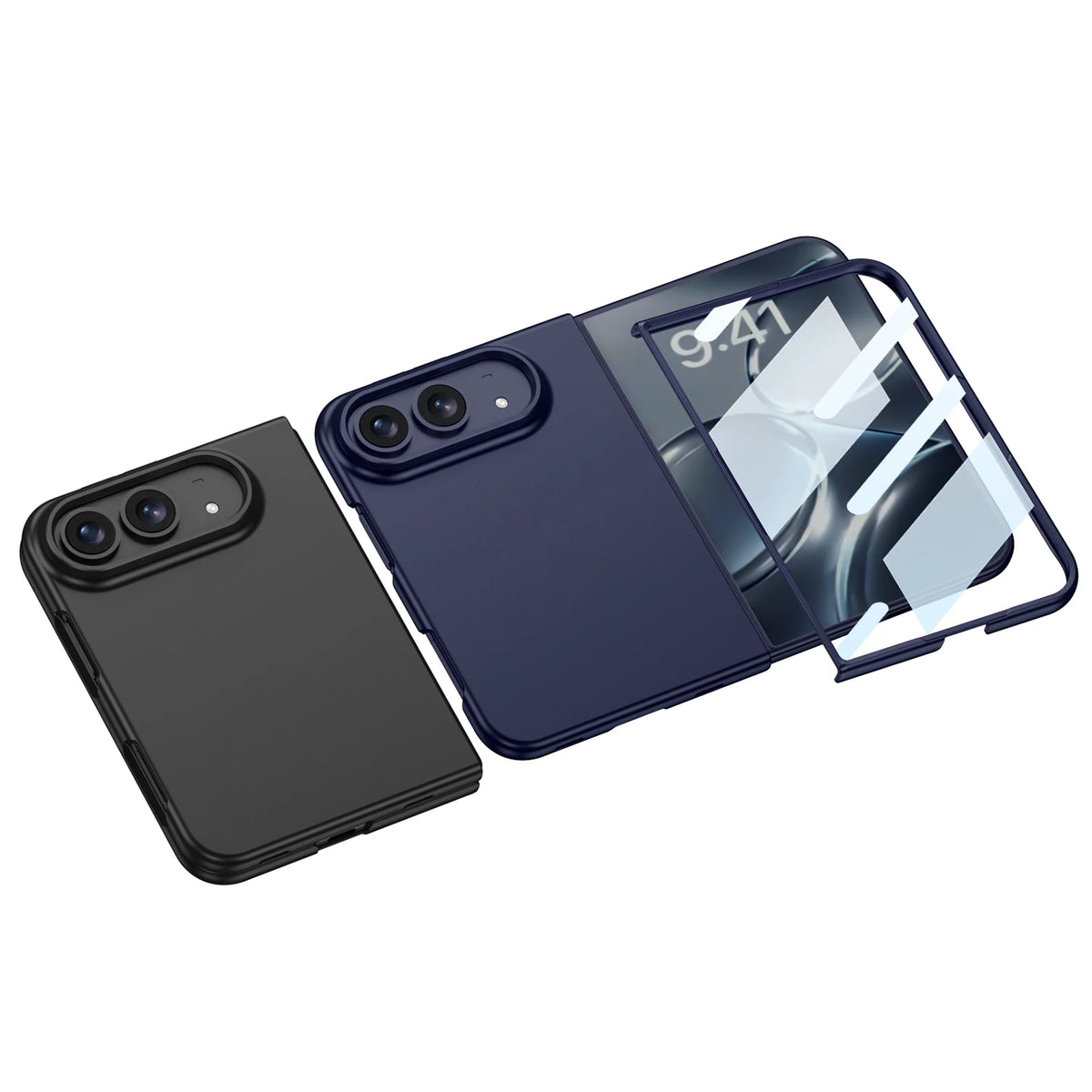 Slim Full Cover Case with Built-In Screen Protector for iPhone Duo