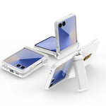 Slim Matte PC Wallet Case with Card Holder for Samsung Galaxy Z Flip 7