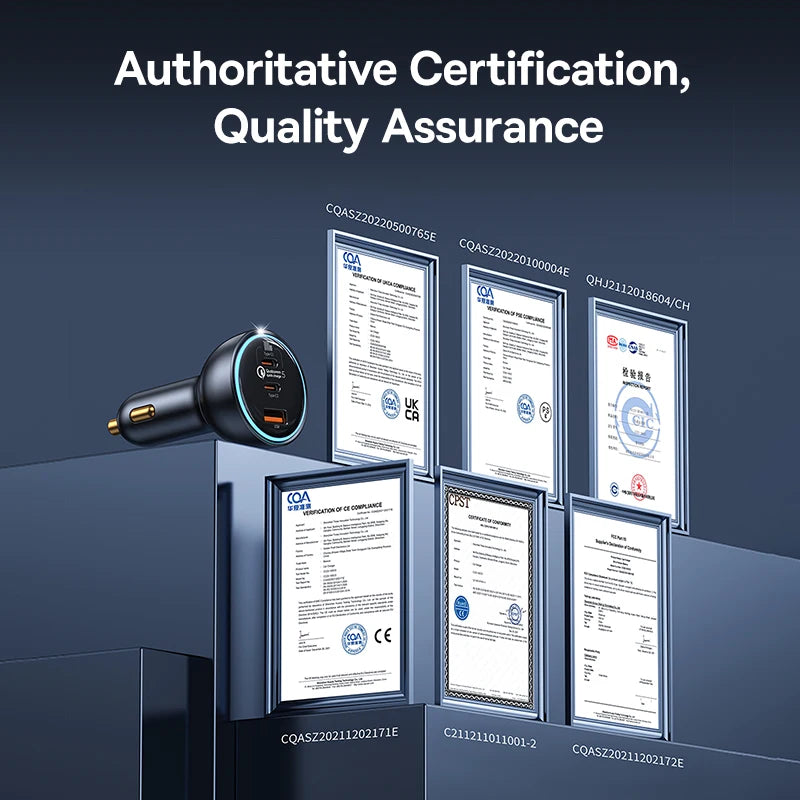 Baseus 160W High-Power Car Charger