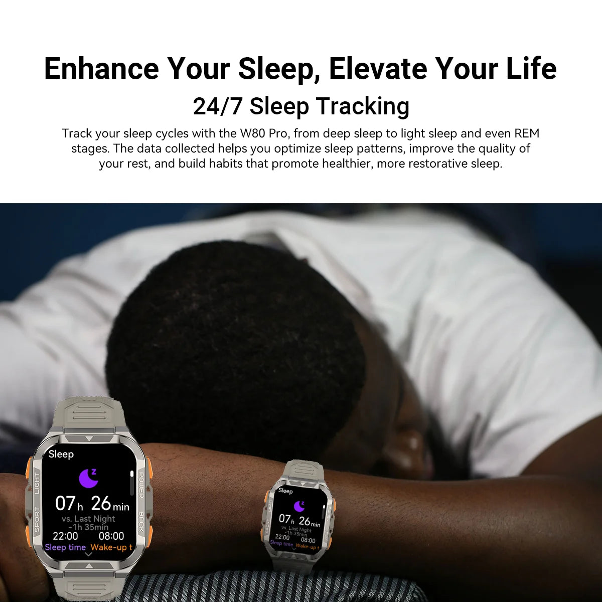 Blackview W80 PRO AI Translation Outdoor GPS Smartwatch