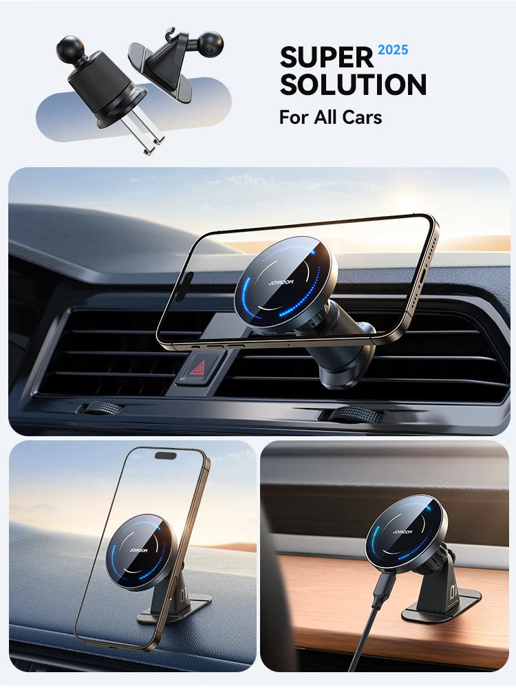 Joyroom 15W Wireless Charging Car Mount