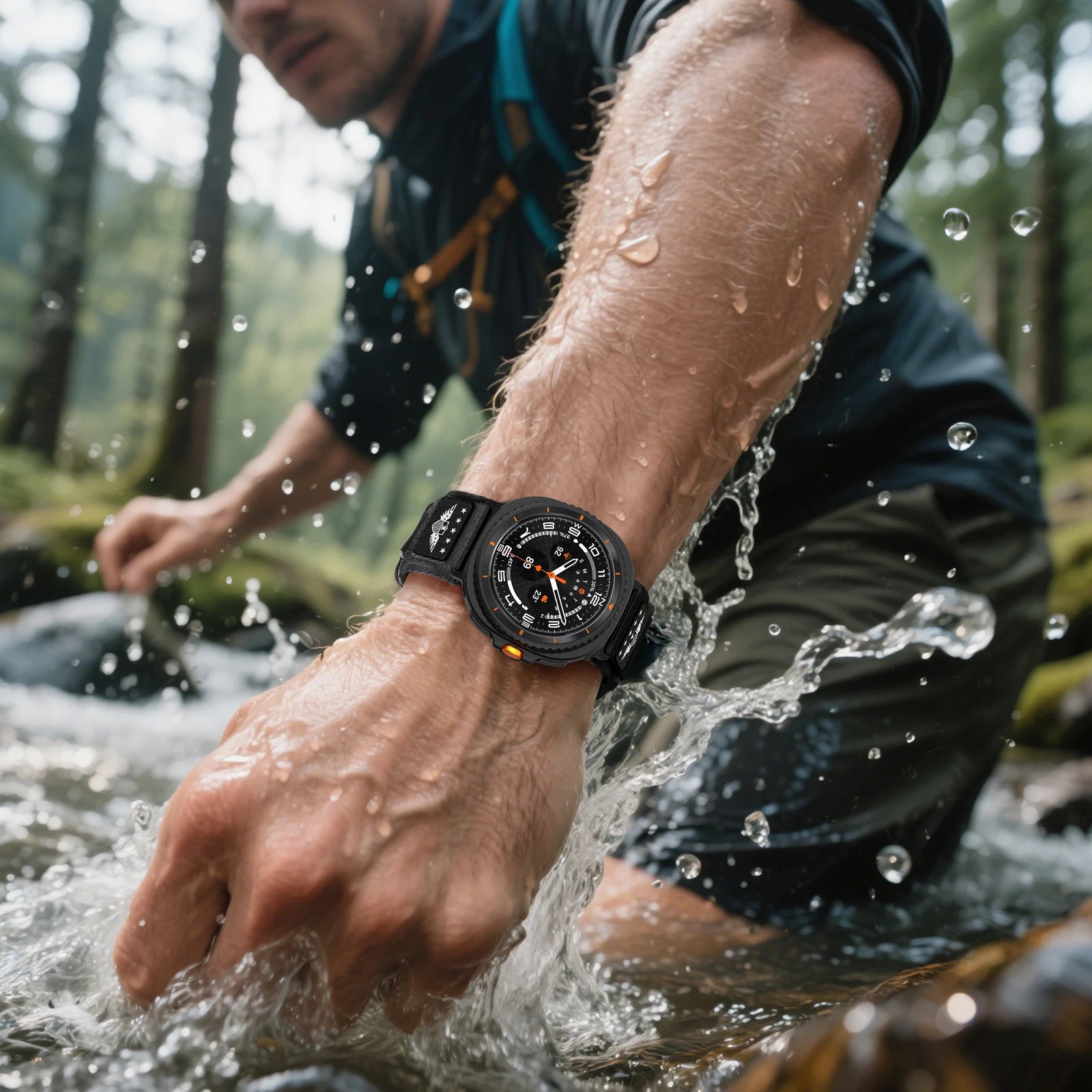 Heavy-Duty Nylon Belt Strap for Samsung Galaxy Watch 8 / Galaxy Watch 8 Classic