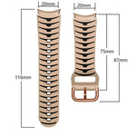 Gap-Free Silicone Strap for Samsung Galaxy Watch 6 Classic