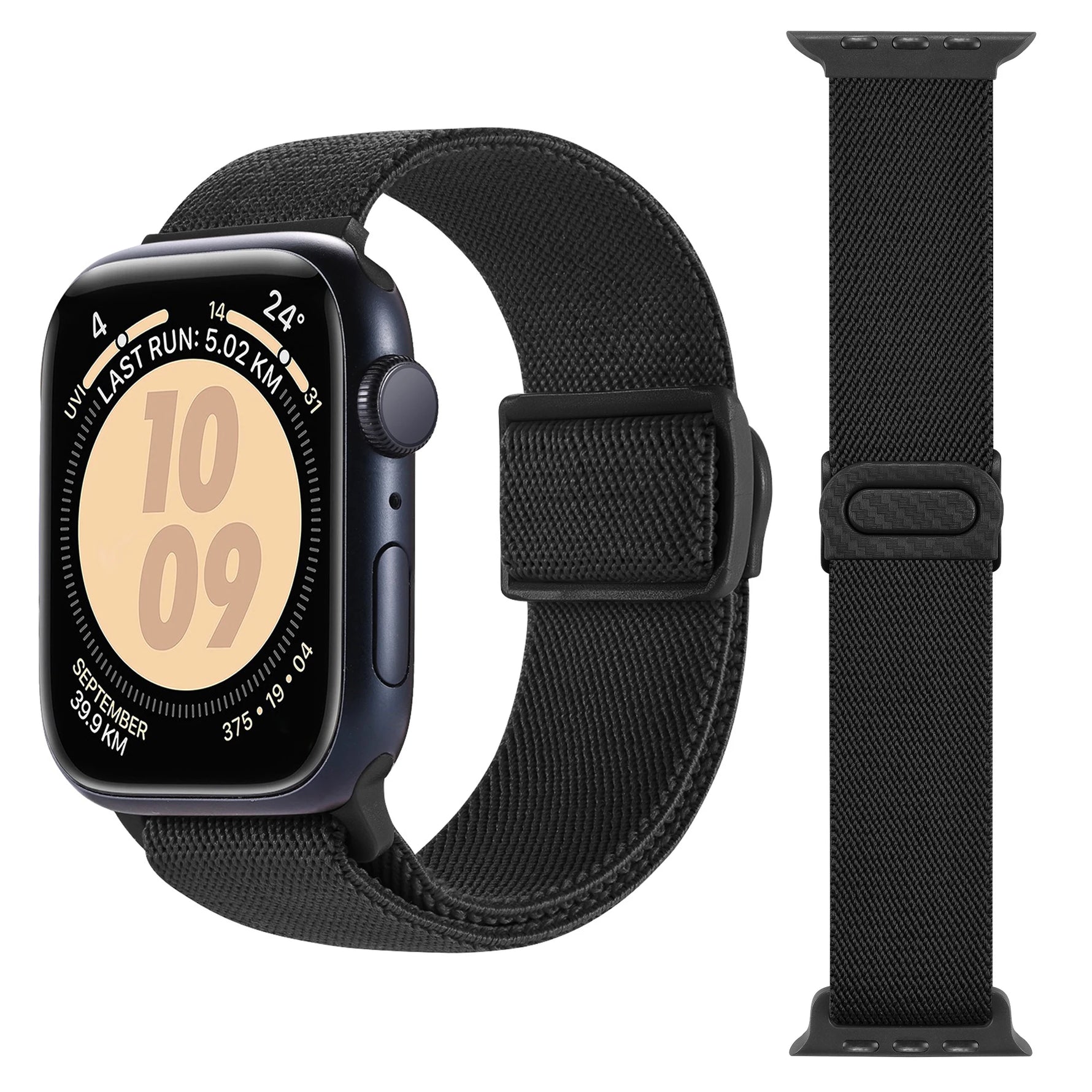 Elastic Carbon Strap for Apple Watch