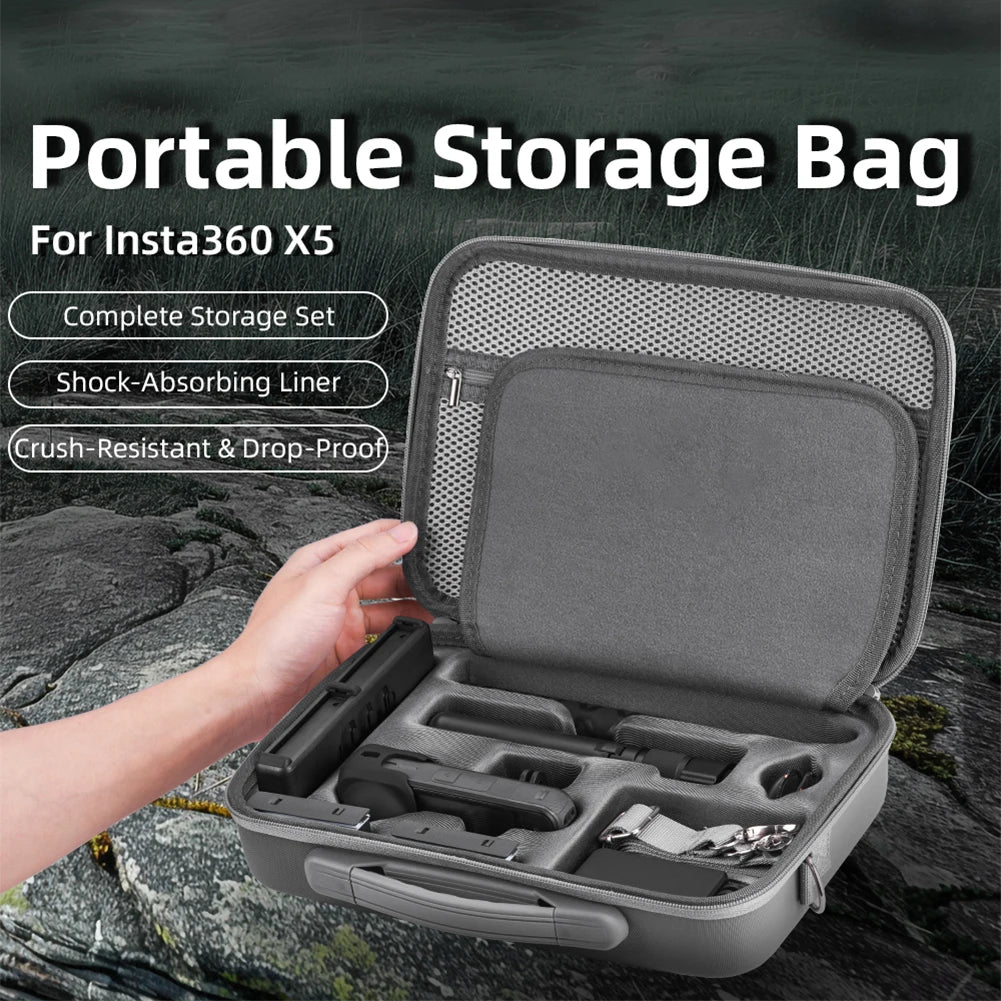 Waterproof Protective Carrying Case for Insta360 X5