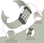 Ocean Style Silicone Band for Samsung Galaxy Watch 8 / Galaxy Watch 8 Classic