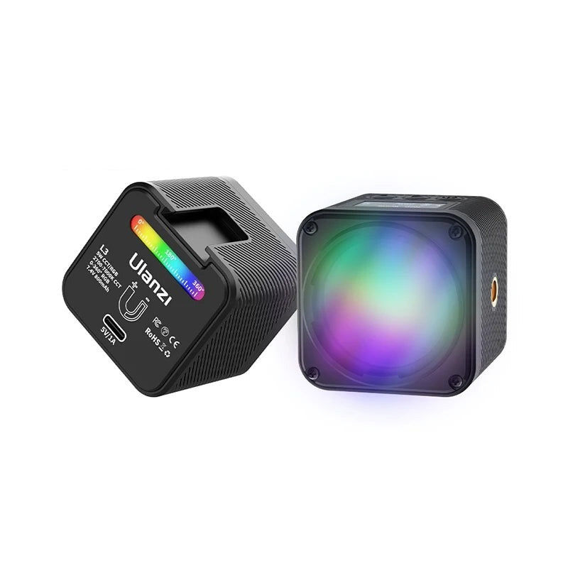 Ulanzi L3 Mini RGB Video Light with Accessories