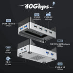 Acasis Mac Mini M4 Docking Station