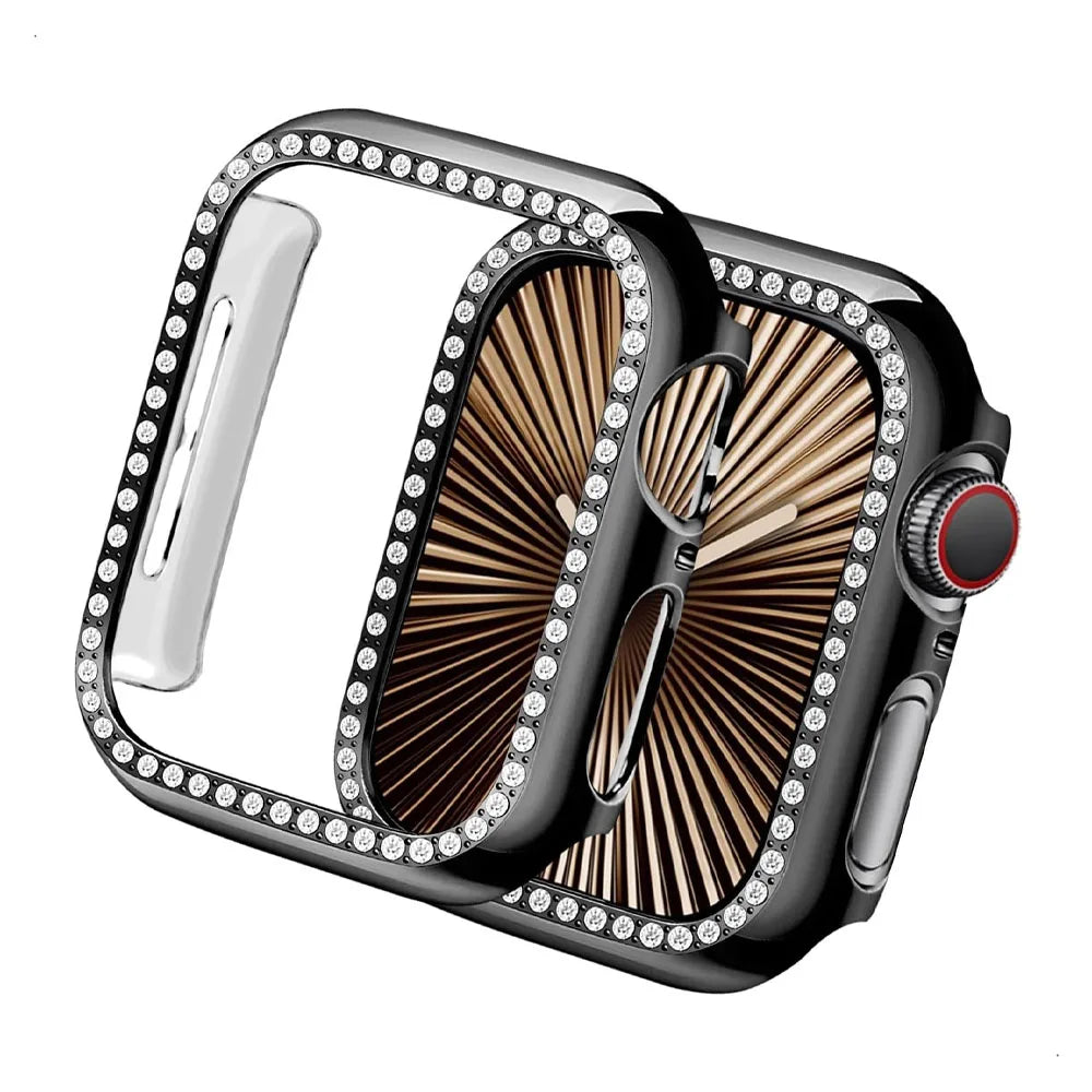 Elegant Diamond PC Protective Case for Apple Watch
