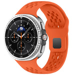 Breathable Silicone Sport Band for Samsung Galaxy Watch 8 & Galaxy Watch 8 Classic