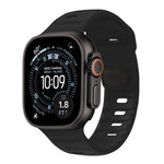 Perforated Silicone Sport Band with Ventilation Holes for Apple Watch