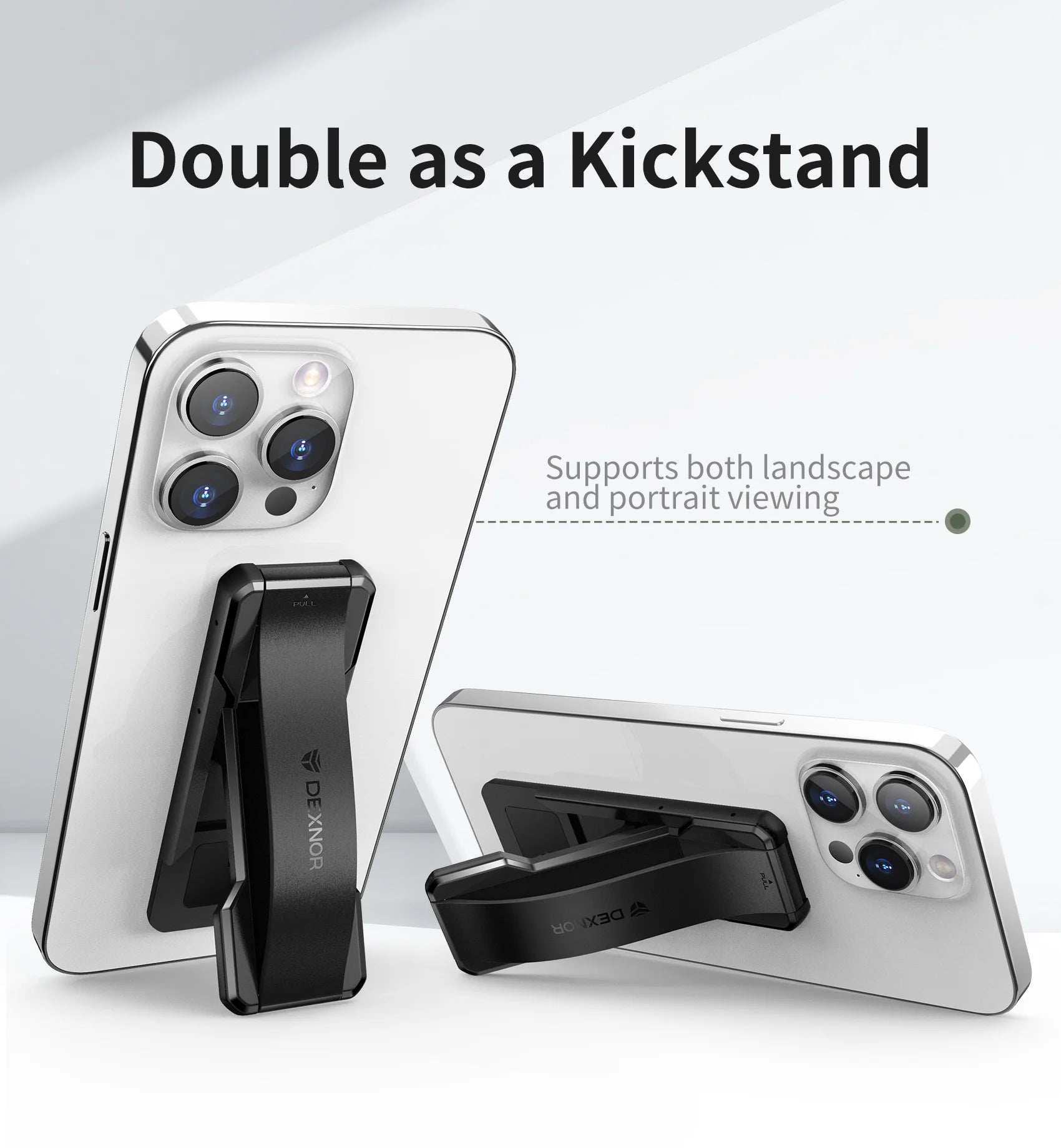 2-in-1 Phone Strap Grip with Kickstand