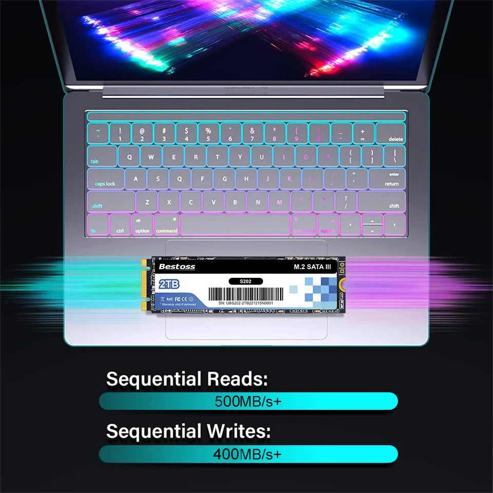 Bestoss M.2 SATA 3.0 2280 SSD