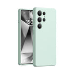 Protective Matte Liquid Silicone Case for Samsung Galaxy S25 Series