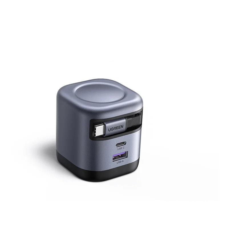 UGREEN 45W GaN Fast Charger with Retractable Cable