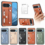 Google Pixel 9 Series Vintage Leather Wallet Case