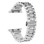 Two-Tone Crystal Link Bracelet Band for Apple Watch
