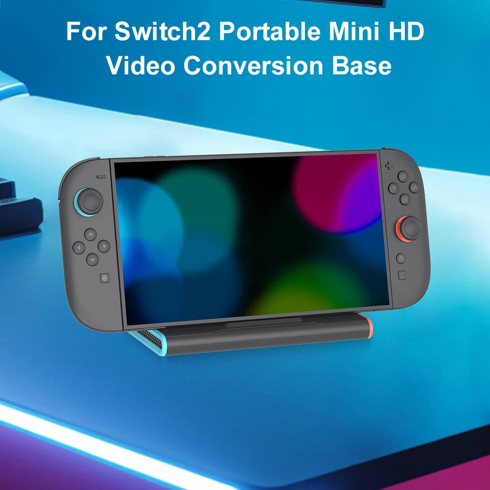 Nintendo Switch 2 USB-C Docking Station with HDMI and USB 3.0 Adapter