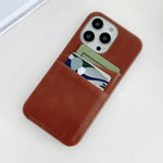 Elegant PU Leather Wallet Phone Case for iPhone 16 Series