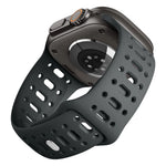 Perforated Silicone Sport Band with Ventilation Holes for Apple Watch