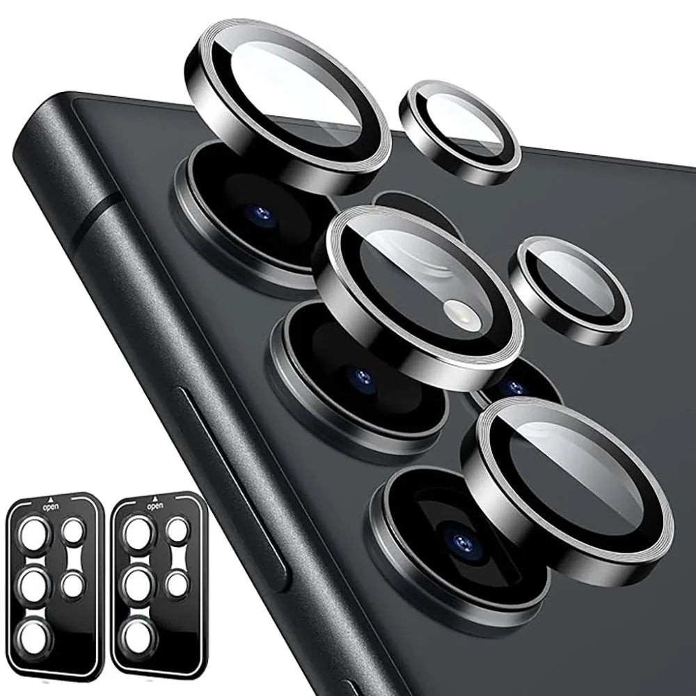 Premium Metal Camera Lens Ring Protector for Samsung Galaxy S24 Series