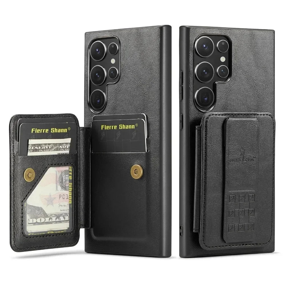 Multi-Card RFID Blocking Wallet Case for Samsung Galaxy S25 Series