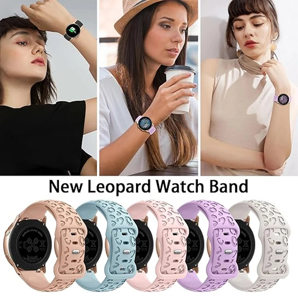 Engraved Silicone Strap for Samsung Galaxy Watch 7