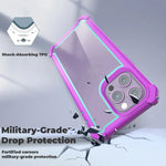 Durable Transparent Hybrid Case for iPhone 17 Series