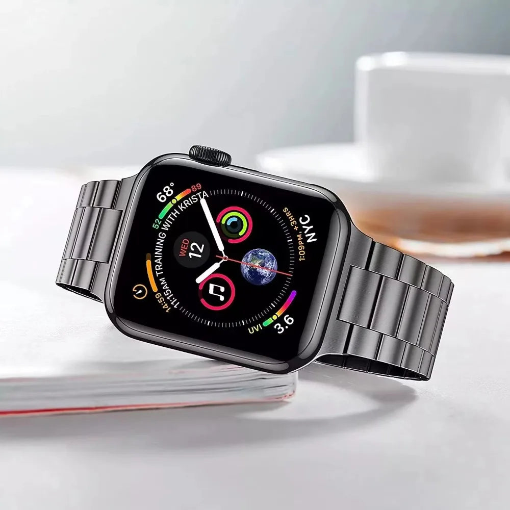 Premium Stainless Steel Watchband for Apple Watch