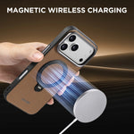 Premium Cooling MagSafe Case with 360° Rotating Metal Ring Holder for iPhone 17 Series