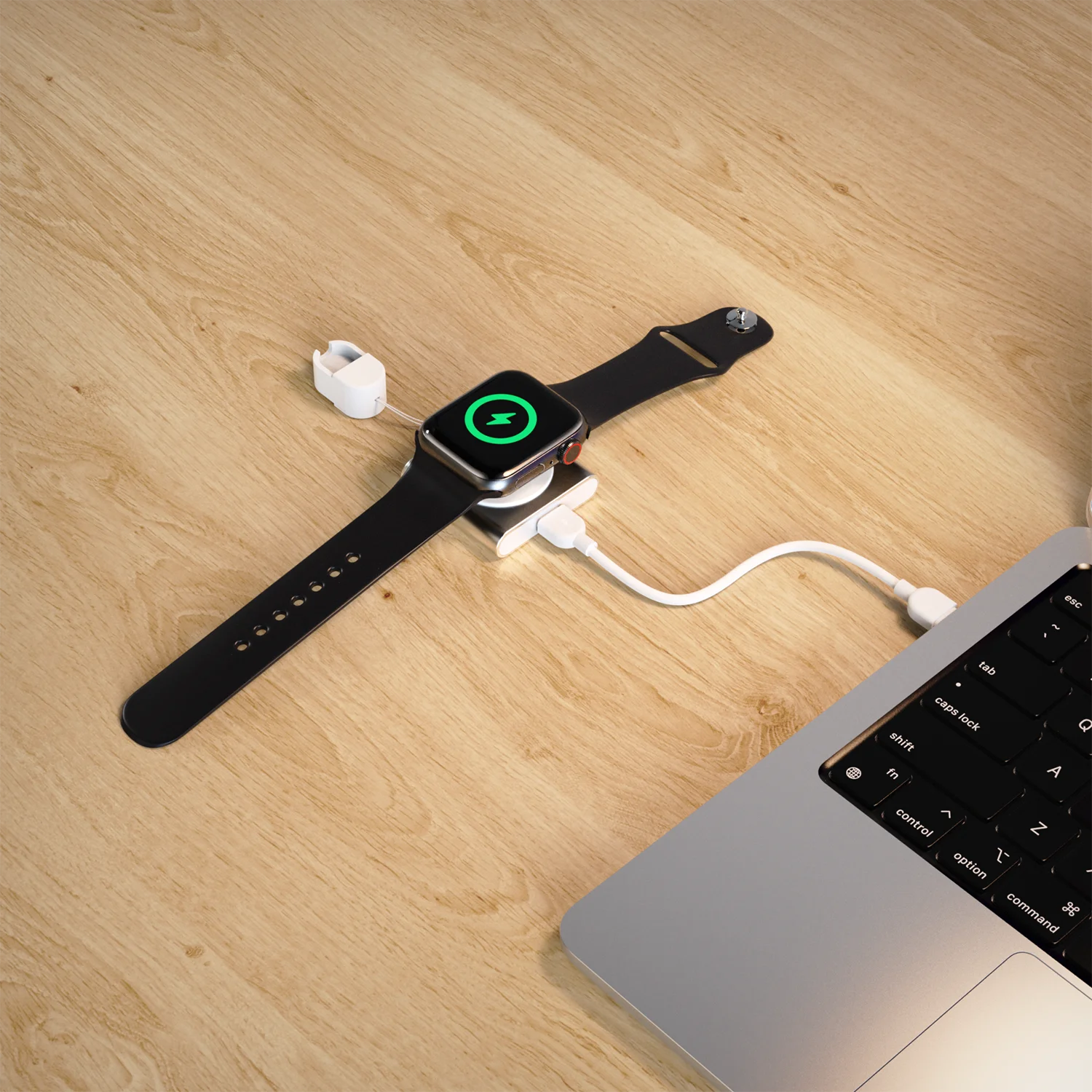 Bonola Portable Lanyard Wireless Charger for Apple Watch