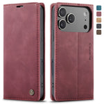 Flip Kickstand Wallet Case with Multiple Card Slots for iPhone 18 Series
