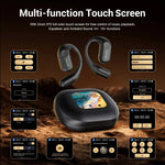 OneOdio SuperEQ 802 Open-Ear Bluetooth Earphones with LED Display