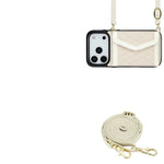 Premium Leather Crossbody Wallet Case for iPhone 17 Series