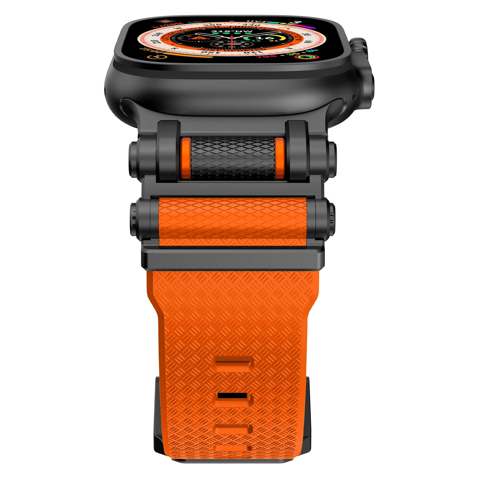 Tough Metal + Silicone Strap for Apple Watch