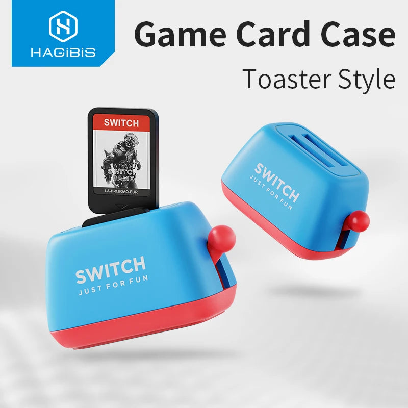 Hagibis Cute Toaster Game Card Case for Nintendo Switch