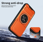 Luxury Protective Case with Rotating Ring Holder for OPPO Find X9 / X9 Pro