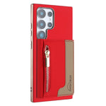 Samsung Galaxy S24 Magnetic Leather Case with Detachable Card Holder