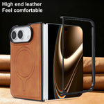 Leather Card Slot Case with MagSafe Compatibility for iPhone Duo